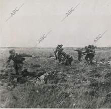 Voluntarios de la División Azul en Leningrado